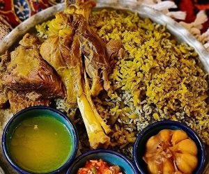 باقالی-پلو-با-گوشت