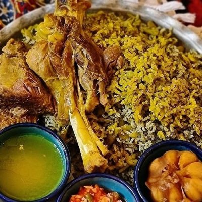 باقالی-پلو-با-گوشت